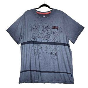 Disney Authentic Souvenir Adult Medium Short Sleeve T Shirt Stitch